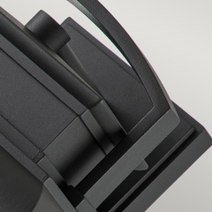 Duża latarnia wisząca Byron - 1 źródło światła - Grafitowy