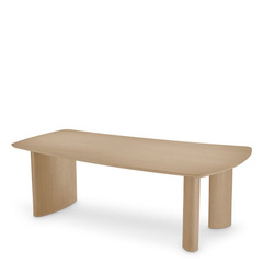 Stół do jadalni Eichholtz Bergman S okleina naturalna dąb