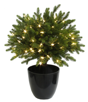 OZDOBNA JODŁA W DONICZCE 100LED - 60CM - SHISHI - MY HONEY HOME