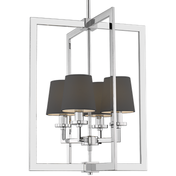 Lampa wisząca LONDON P04021CH-BK