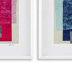 Zestaw wydruków Paper Colorfields autorstwa Michaela Willetta Eichholtz