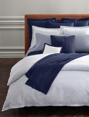 Poszwa na kołdrę Tattersa Navy White 200 x 200 cm Ralph Lauren