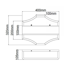 KinkietGerdo Parette Gold