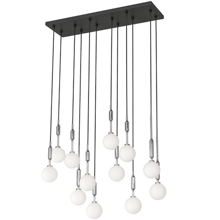 Lampa wisząca Ero XII Cromo 80x25