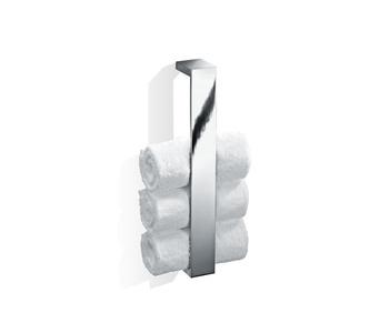 BRICK Wieszak na ręczniki Decor Walther 40 cm Pojedynczy Chrom (montaż pionowy)