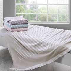 PLED  NIEBIESKI W PASY 220x240 cm Tivolyo Home - My Honey Home