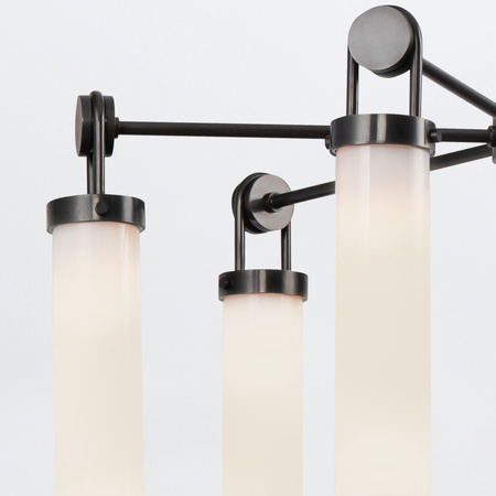 Żyrandol Wynwood - 6 źródeł światła - Miejski brąz