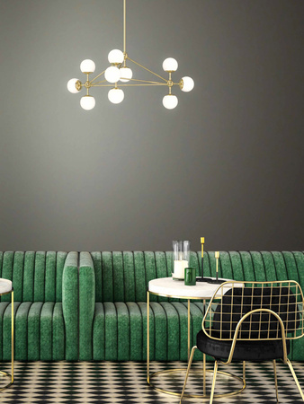 Lampa wisząca Bao Gold Orlicki Design