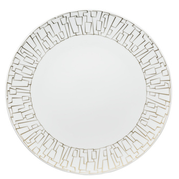 Talerz 28 cm TAC Skin Gold