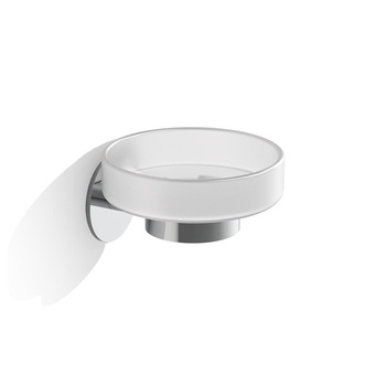 BASIC Kubek naścienny Decor Walther chrom samoprzylepny