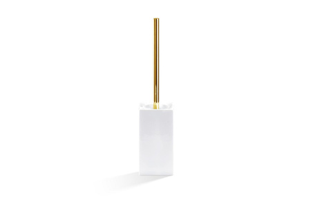 Zestaw do czyszczenia toalety Decor Walther Biała porcelana / złoto 24-karatowe