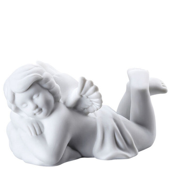 Anioł duży leżący na chmurce