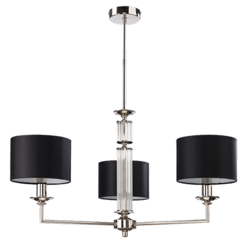 LAMPA WISZĄCA - ARTU - MOSIĄDZ NIKLOWANY - (3) - KUTEK MOOD - MY HONEY HOME