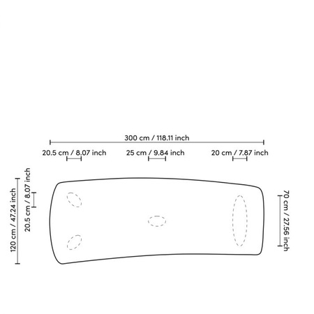 Dining Table Bergman L