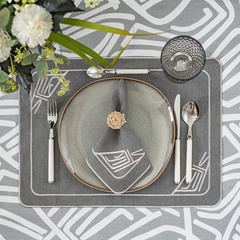 OBRUS BAWEŁNIANY INFINITY - 130 x 200 CM - ROSEBERRY HOME - MY HONEY HOME