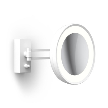 Lusterko kosmetyczne podświetlane Decor Walther Biały mat