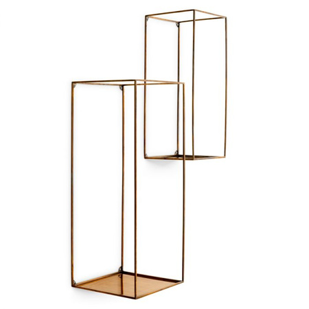 Stojak ścienny Deco prostokątny zestaw 2 szt. Eichholtz