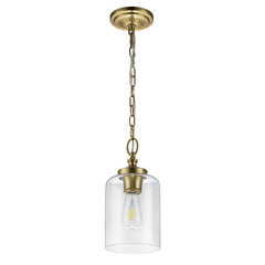 Plafon Hounslow - 1 źródło światła - Oksydowany mosiądz