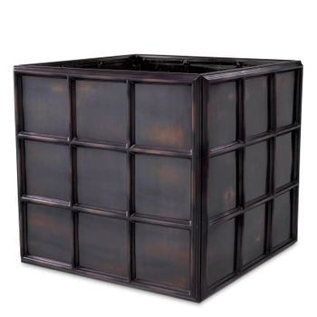 Donica osłona Eichholtz Grid L wykończenie w kolorze antycznego brązu