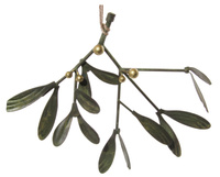 DEKORACJA ŚWIĄTECZNA JEMIOŁA - 20 CM - SHISHI – MY HONEY HOME