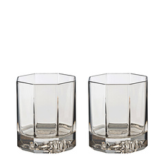 Zestaw 2 szklanek do whisky Versace Crystal Lumiere Hase