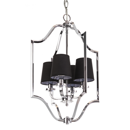 Lampa wisząca NEW YORK P04380CH-BK