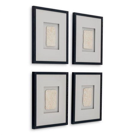 Dekoracja ścienna Inlay Hermopolis zestaw 4