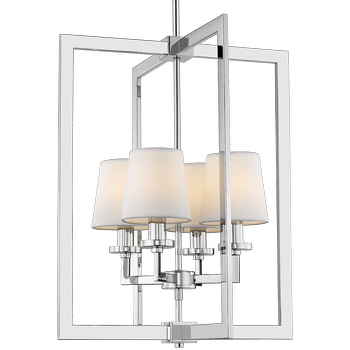 Lampa wisząca LONDON P04021CH-WH