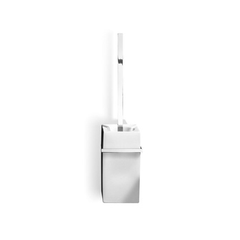 Zestaw do czyszczenia toalety Decor Walther ścienny Biała porcelana / Chrom