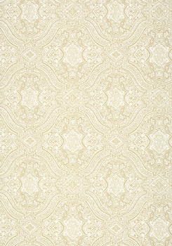 Tapeta CARAVAN TULSI BLOCK PRINT - Thibaut - My Honey Home