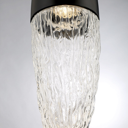 Lampa wisząca Ecrou - Matowa czerń