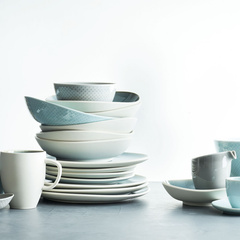 Talerz 22 cm Junto Aquamarine