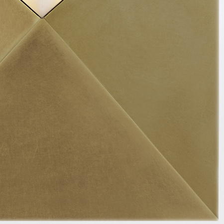 Mały kinkiet LED Caesar - Vintage mosiądz