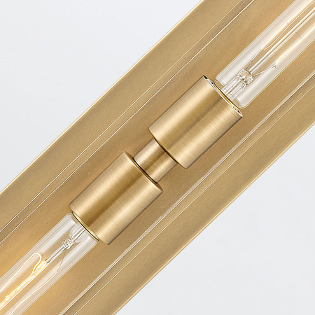 Kinkiet Henri - 2 źródła światła - Klasyczny mosiądz