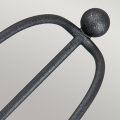 Kinkiet Bradbury - 2 źródła światła - Popielaty