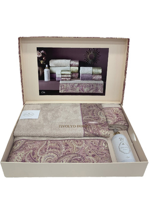 RĘCZNIKI ETTO SET3 Z ATMIZEREM TIVOLYO HOME - MY HONEY HOME