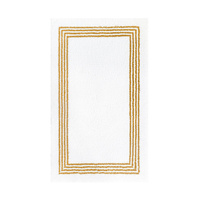 Dywan Kąpielowy Graccioza Bourdon 60x100 cm White/Gold