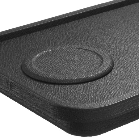 ŁADOWARKA INDUKCYJNA SKÓRZANA - BLACK - 27.5 x 20.5 CM - GIOBAGNARA - MY HONEY HOME