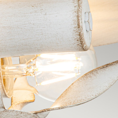 Plafon Bradbury - 2 źródła światła - Biały