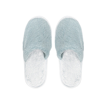 Kapcie Dwukolorowe Graccioza rozmiar 44-45 Sea Mist/White