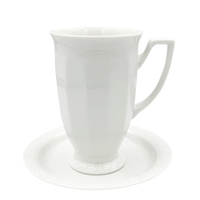 Kubek duży z podstawkiem Biała Maria