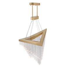 Żyrandol Vivien - Szczotkowane złoto