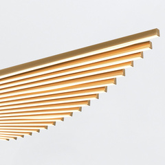 Żyrandol Seraph - Szczotkowane złoto