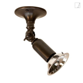 Lampa kierunkowa Authentage Fiston na zamontowanej podstawie