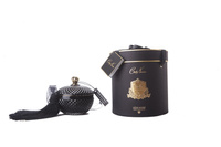 Cote Noire Świeca Art Deco Round Black