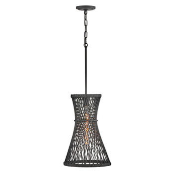 Lampa wisząca Twyla - 1 źródło światła - Czarny