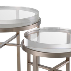 Stolik boczny Hoxton zestaw 2 Eichholtz