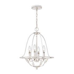 Lampa wisząca Bradbury - 4 źródła światła - Biały