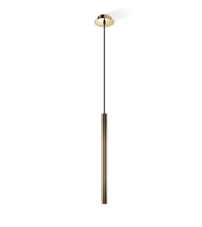Lampa wisząca Decor Walther mosiężna polerowana