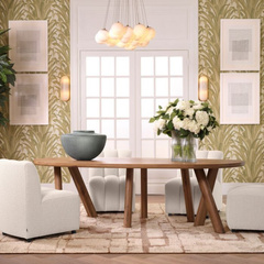 Żyrandol Eichholtz Sphinx L antique brass finish